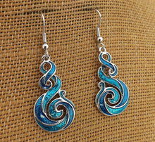 Load image into Gallery viewer, Hook Koru Earrings (various colour options)