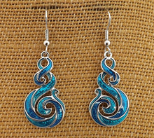 Load image into Gallery viewer, Hook Koru Earrings (various colour options)