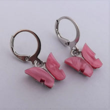 Load image into Gallery viewer, Butterfly Earrings with Lever Back Hooks (multiple colour options)