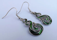 Load image into Gallery viewer, Hook Koru Earrings (various colour options)