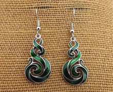 Load image into Gallery viewer, Hook Koru Earrings (various colour options)