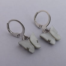 Load image into Gallery viewer, Butterfly Earrings with Lever Back Hooks (multiple colour options)