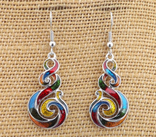 Load image into Gallery viewer, Hook Koru Earrings (various colour options)