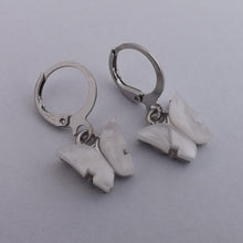 Load image into Gallery viewer, Butterfly Earrings with Lever Back Hooks (multiple colour options)