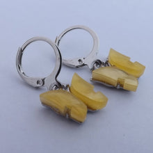 Load image into Gallery viewer, Butterfly Earrings with Lever Back Hooks (multiple colour options)