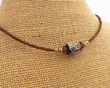 Load image into Gallery viewer, Black & Brown Kathryn Design Handmade bead necklace