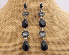 Load image into Gallery viewer, Drop Crystal Look Earrings (5x colour options)