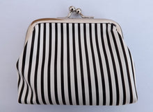 Load image into Gallery viewer, Striped Vintage Style Coin Purse (Multiple Colour Options)