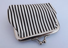 Load image into Gallery viewer, Striped Vintage Style Coin Purse (Multiple Colour Options)