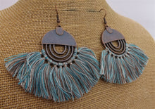 Load image into Gallery viewer, Tassel Copper Tone Boho Earrings