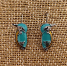Load image into Gallery viewer, Kingfisher Earrings