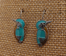 Load image into Gallery viewer, Kingfisher Earrings