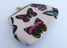 Load image into Gallery viewer, Butterflies Vintage Style Coin Purse (Multiple Colour Options)