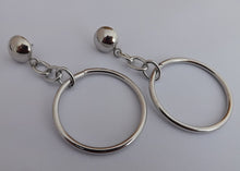 Load image into Gallery viewer, Chunky Round Drop Earrings (Gold or Silver)