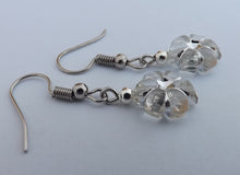 Load image into Gallery viewer, Flower Acrylic Bead Earrings (multiple colour options)