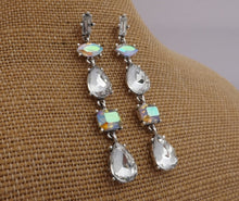 Load image into Gallery viewer, Drop Crystal Look Earrings (5x colour options)
