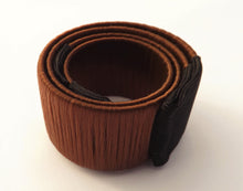 Load image into Gallery viewer, Mid Brown Faux Hair Magic Bun Twist Tool / Bun Maker