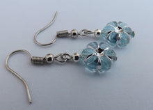 Load image into Gallery viewer, Flower Acrylic Bead Earrings (multiple colour options)
