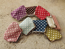 Load image into Gallery viewer, Polka Dot Vintage Style Coin Purse