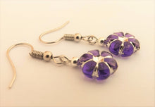 Load image into Gallery viewer, Flower Acrylic Bead Earrings (multiple colour options)