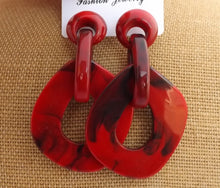 Load image into Gallery viewer, Chunky Acrylic Drop Earrings