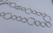 Load image into Gallery viewer, Silver Tone Chunky Chain Necklace