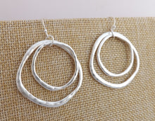 Load image into Gallery viewer, Soft Gold & Silver Tone Round Drop Earrings (3 options)