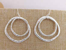 Load image into Gallery viewer, Soft Gold & Silver Tone Round Drop Earrings (3 options)