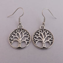 Load image into Gallery viewer, Tree of Life Earrings (Bronze or Silver)