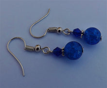 Load image into Gallery viewer, Shatter Look Bead Earrings (various colour options)