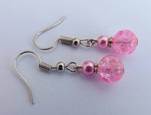 Load image into Gallery viewer, Shatter Look Bead Earrings (various colour options)
