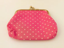 Load image into Gallery viewer, Small Polka Dots Vintage Style Coin Purse