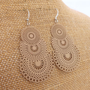 Filigree Drop Earrings (five colour options)