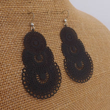 Load image into Gallery viewer, Filigree Drop Earrings (five colour options)
