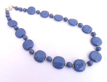 Load image into Gallery viewer, Blue Ceramic Bead Necklace (Copy)
