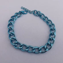 Load image into Gallery viewer, Chain Link Bracelet  (Pink or Blue)
