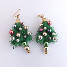 Load image into Gallery viewer, Christmas Tree Earrings
