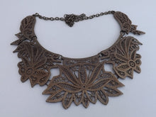 Load image into Gallery viewer, Gunmetal Grey Collar Necklace

