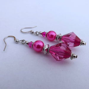 Handmade Bead Earrings (3 colour options)