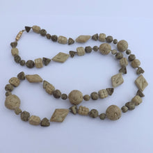 Load image into Gallery viewer, Light Green Handmade Vintage Ceramic Bead Necklace
