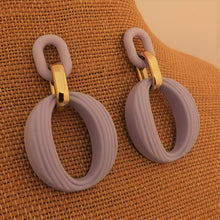 Load image into Gallery viewer, Frosted Acrylic Earrings (4x colour options)
