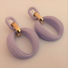 Load image into Gallery viewer, Frosted Acrylic Earrings (4x colour options)
