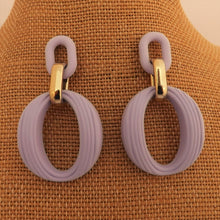 Load image into Gallery viewer, Frosted Acrylic Earrings (4x colour options)
