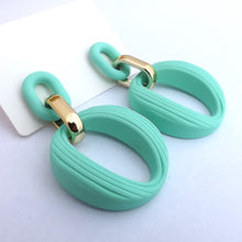 Load image into Gallery viewer, Frosted Acrylic Earrings (4x colour options)
