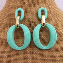 Load image into Gallery viewer, Frosted Acrylic Earrings (4x colour options)
