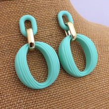 Load image into Gallery viewer, Frosted Acrylic Earrings (4x colour options)
