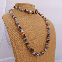 Load image into Gallery viewer, Mixed Semi Precious Gem Chip Necklace
