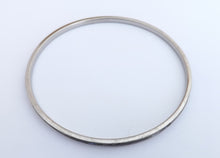 Load image into Gallery viewer, Fine Paua Shell &amp; Silver Tone Bangle Bracelet (3 size options)
