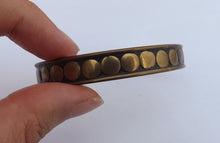 Load image into Gallery viewer, Vintage Bronze Bangle Bracelet
