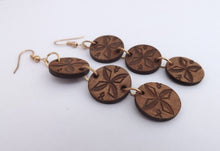 Load image into Gallery viewer, Wooden Drop Earrings

